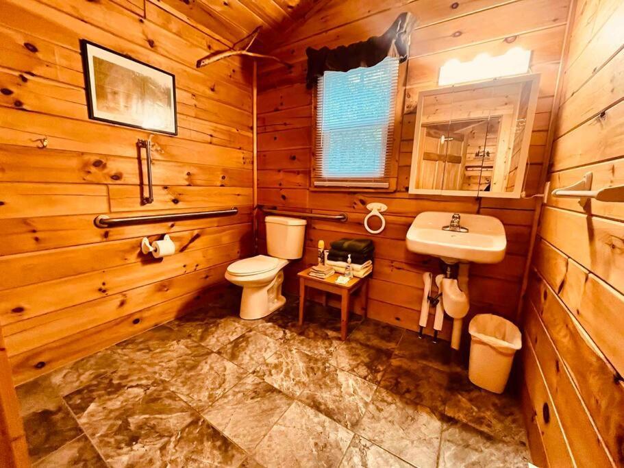 Willow Cabin Thompsonville Exteriér fotografie